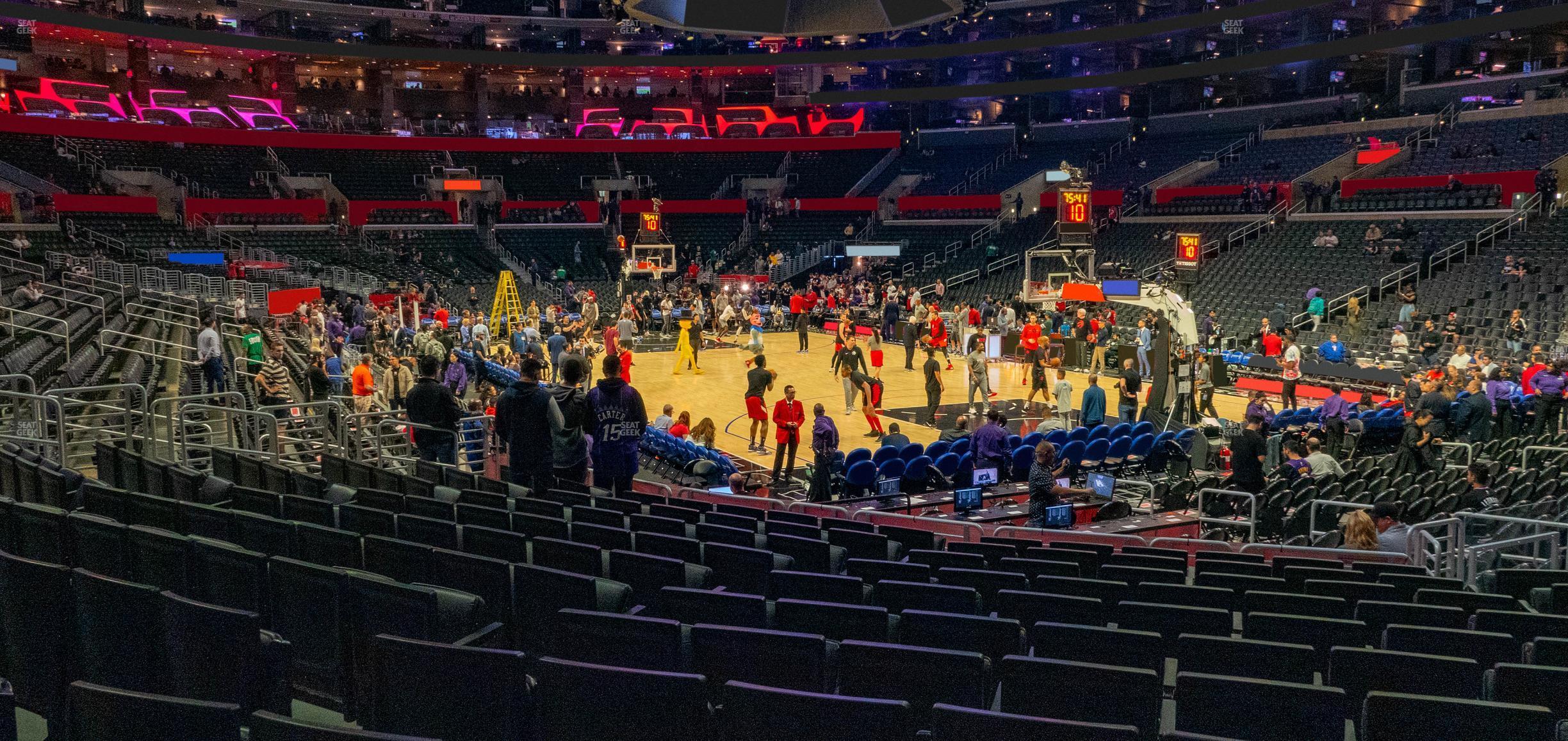 Seating view for Crypto.com Arena Section 108