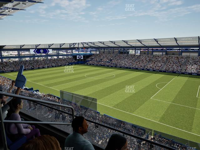 Seating view for Children's Mercy Park Section Suite 421