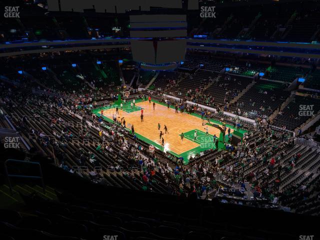 Seating view for TD Garden Section Balcony 327