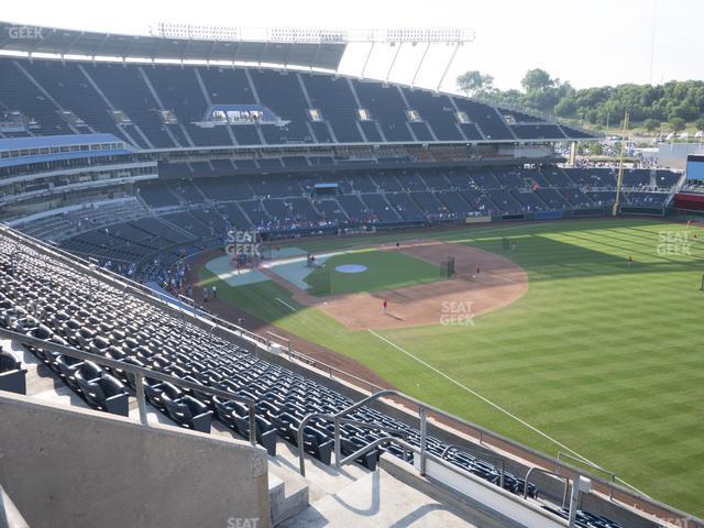 Seating view for Kauffman Stadium Section 439