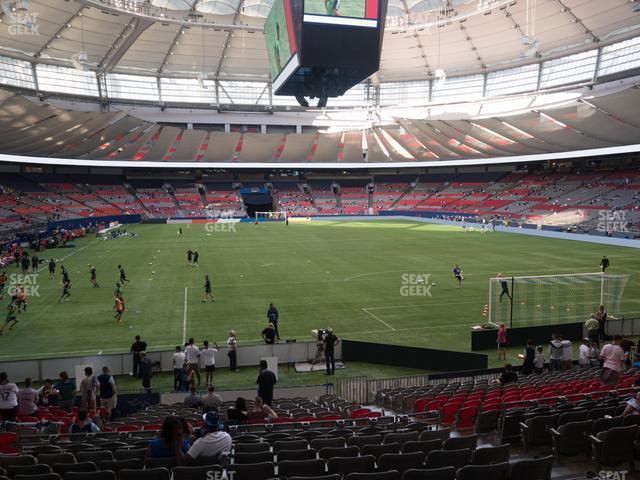 Seating view for BC Place Stadium Section 202