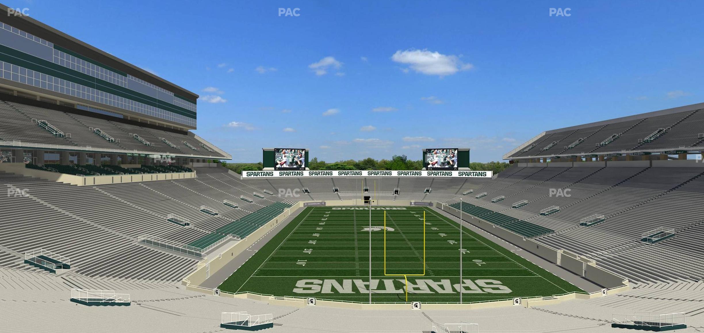 Seating view for Spartan Stadium (Michigan) Section 16