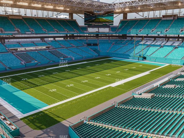 Seating view for Hard Rock Stadium Section 325