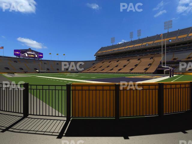 Seating view for Tiger Stadium Section Box 48