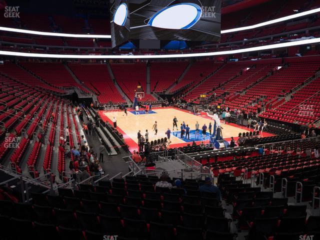 Seating view for Little Caesars Arena Section 104