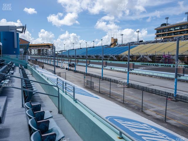 Seating view for Homestead-Miami Speedway Section Pit Road Cabana 18