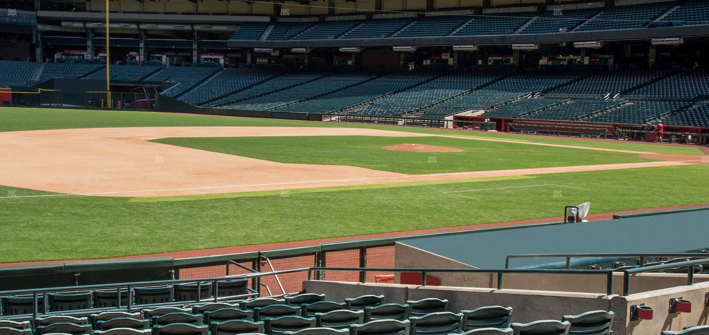 Seating view for Chase Field Section 130