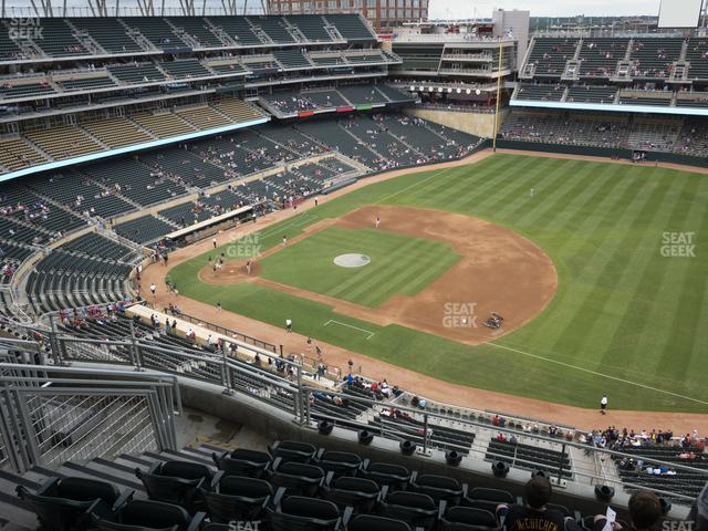 Seating view for Target Field Section 306