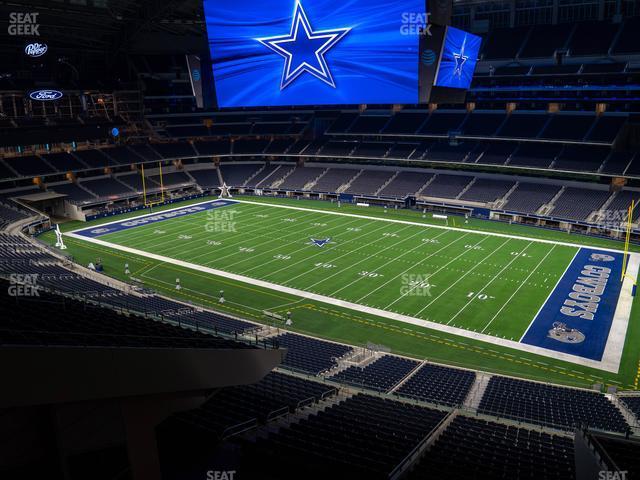 Seating view for AT&T Stadium Section Silver Suite 480