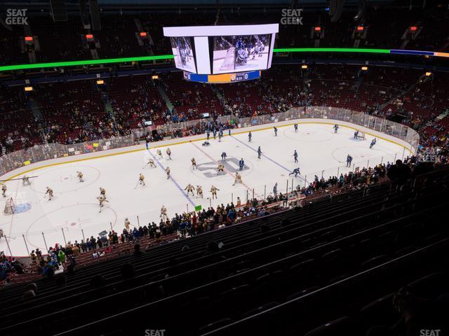 Seating view for Rogers Arena Section 409