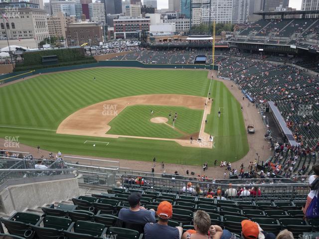 Seating view for Comerica Park Section 331