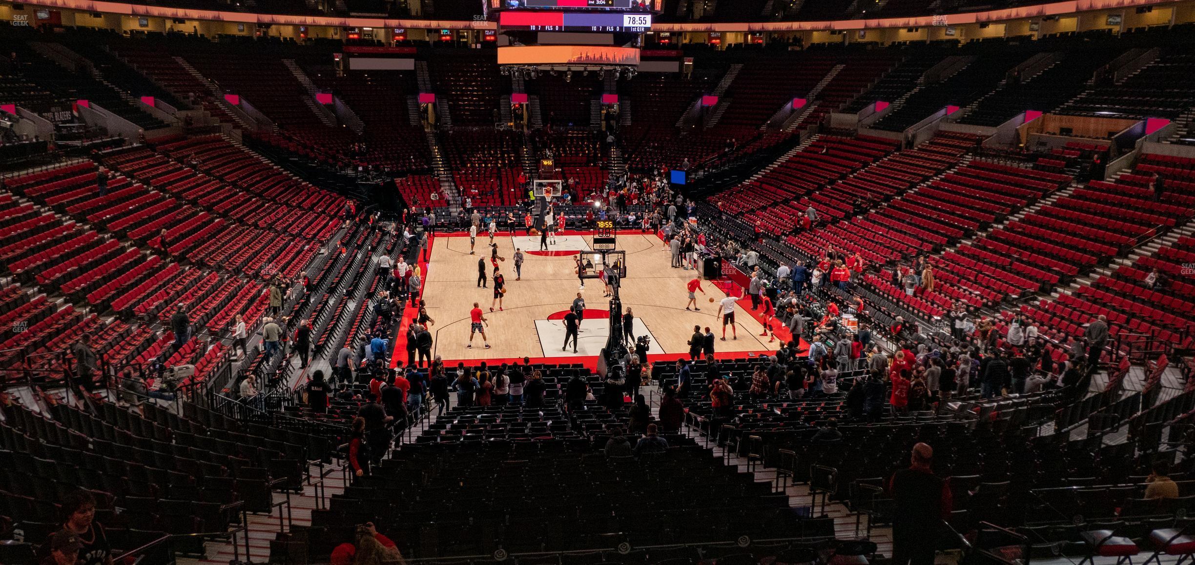 Seating view for Moda Center Section 209