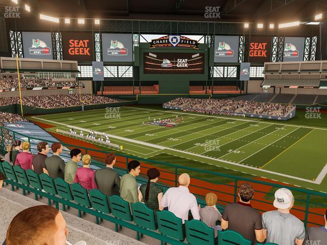 Seating view for Chase Field Section Suite 41