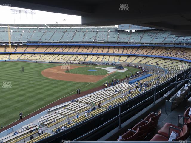 Seating view for Dodger Stadium Section 241 Cl