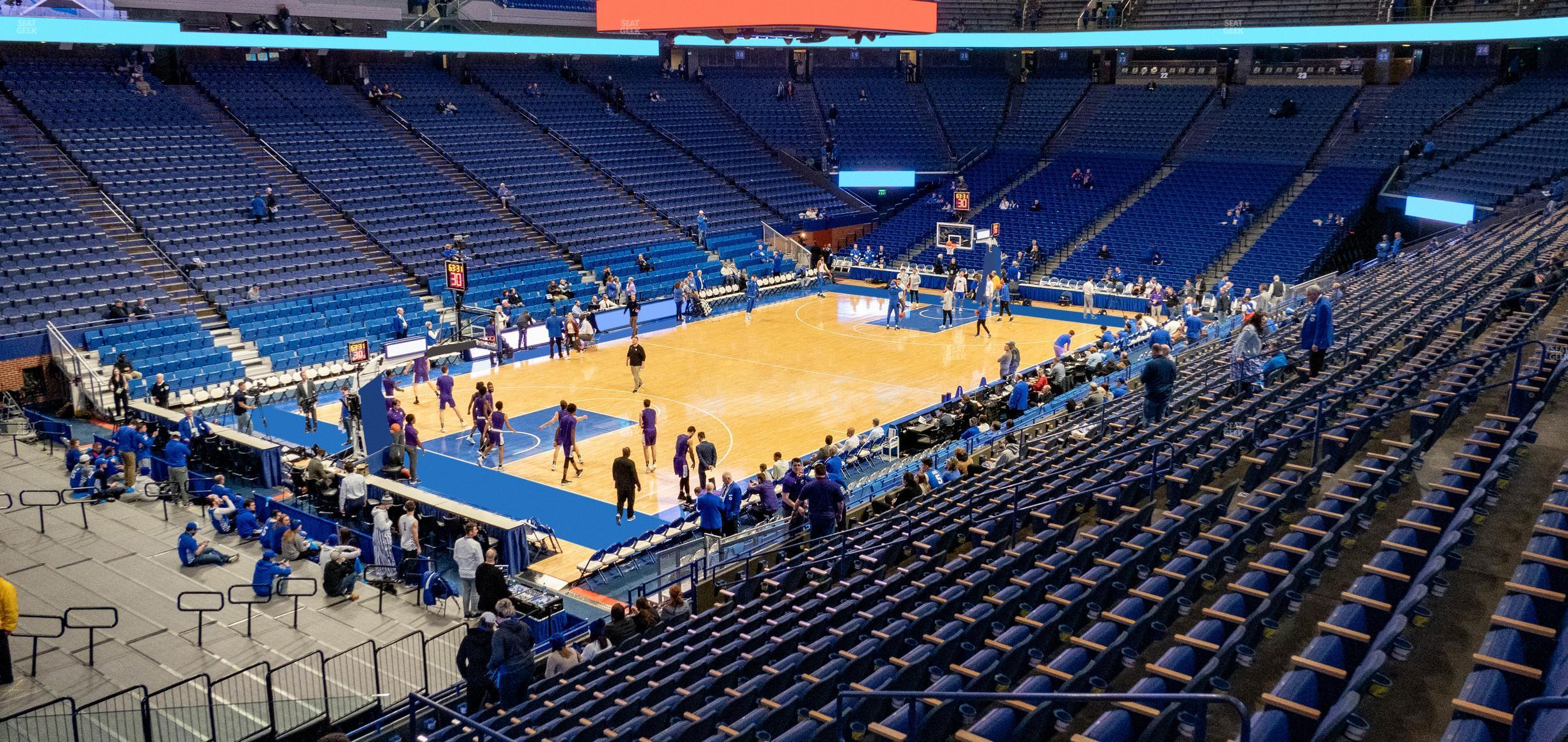 Seating view for Rupp Arena Section 35