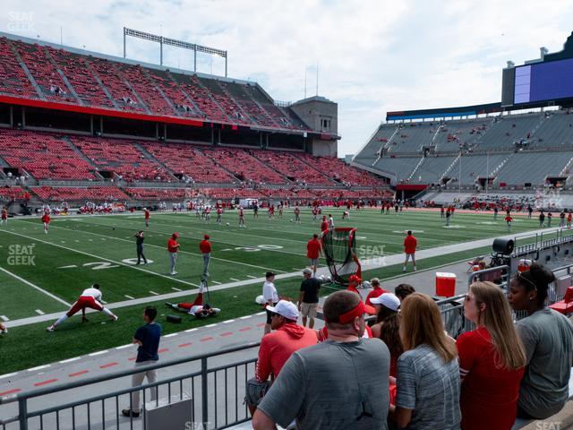 Seating view for Ohio Stadium Section 15 Aa