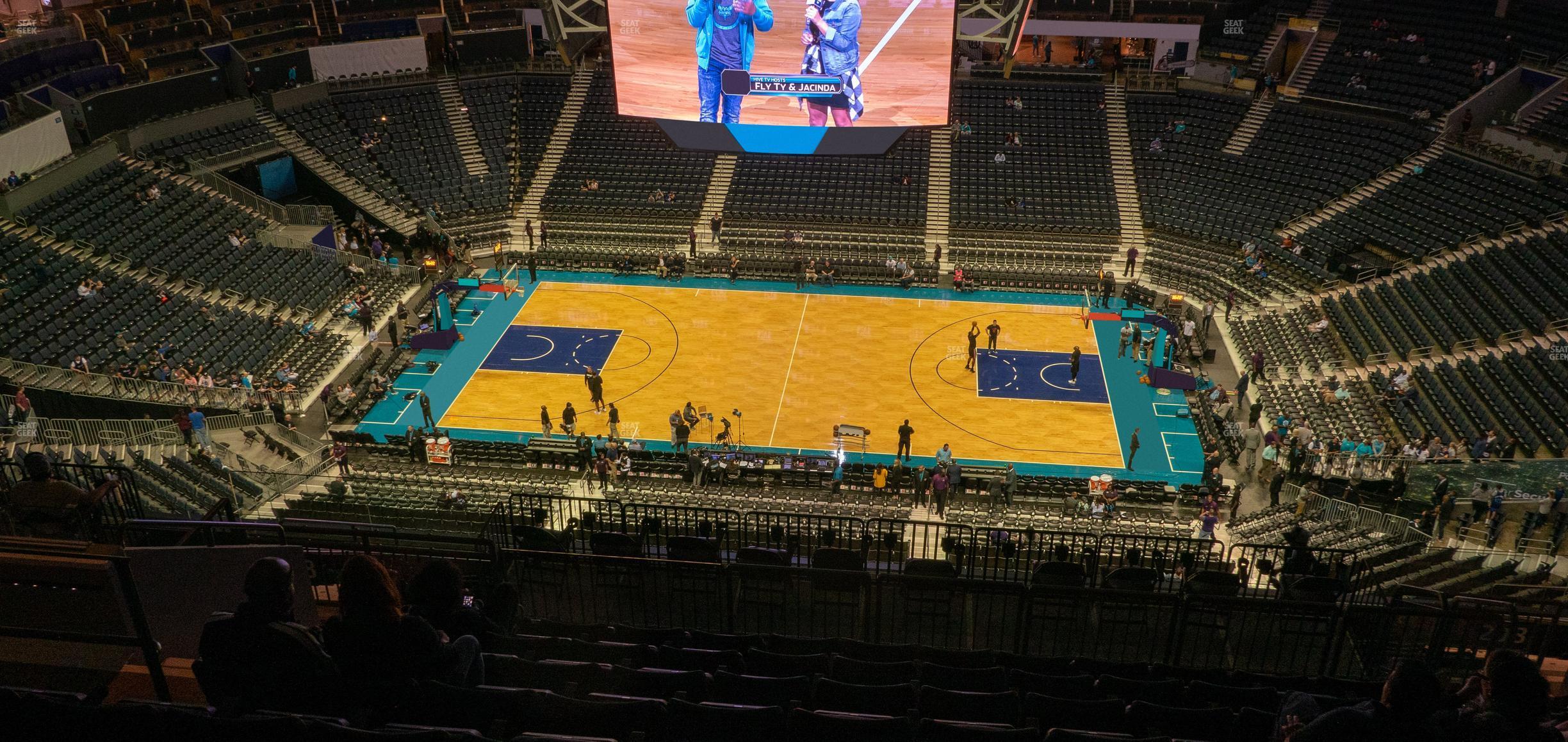 Seating view for Spectrum Center Section 208