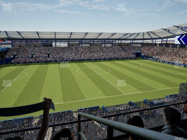 Seating view for Children's Mercy Park Section Suite 408