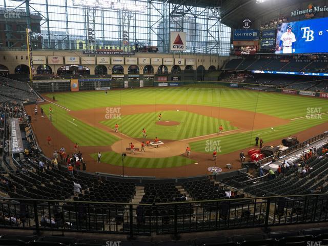 Seating view for Minute Maid Park Section 220