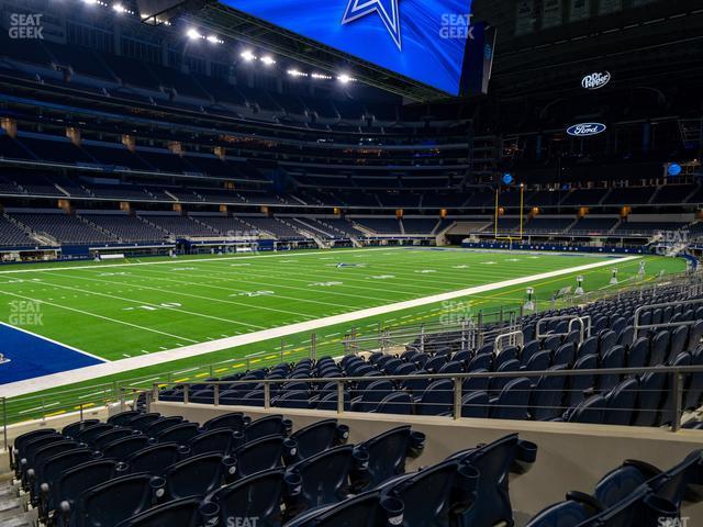 Seating view for AT&T Stadium Section 118