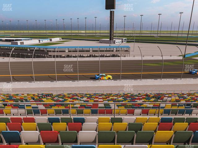 Seating view for Daytona International Speedway Section Back 166