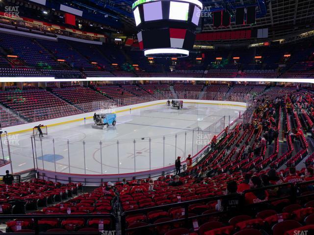 Seating view for Scotiabank Saddledome Section 106