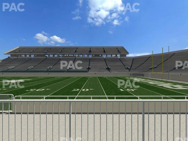 Seating view for Spartan Stadium (Michigan) Section Sideline Club 22