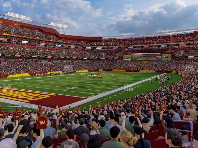 Seating view for Northwest Stadium Section 107