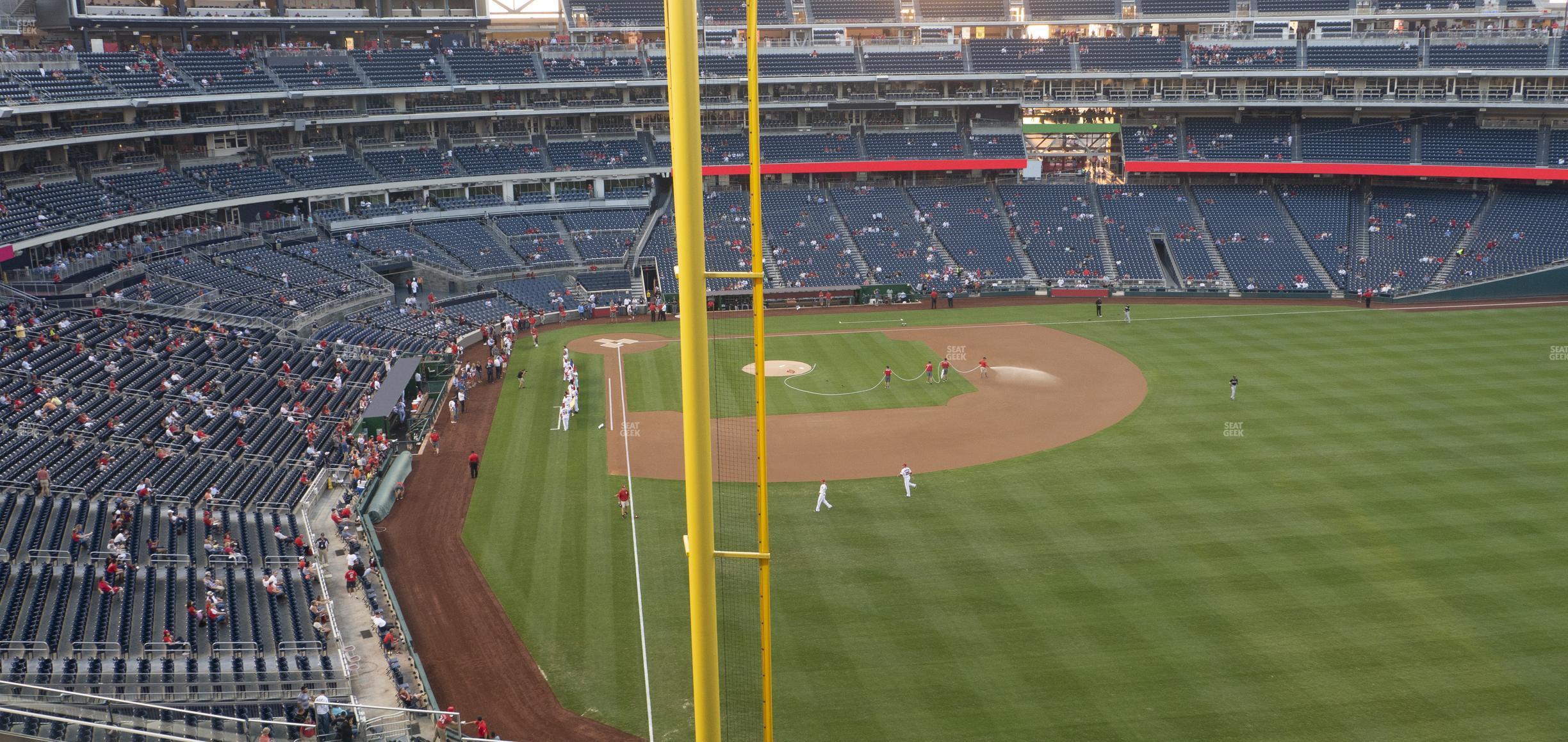 Seating view for Nationals Park Section 234