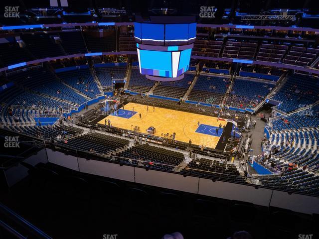 Seating view for Kia Center Section 207