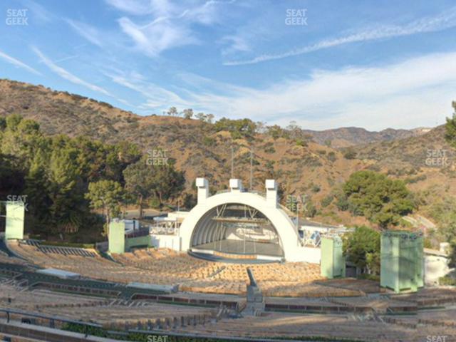 Seating view for Hollywood Bowl Section Q 1