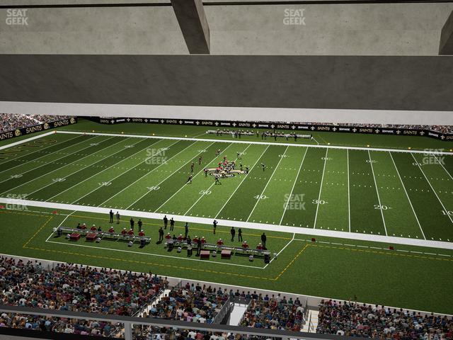 Seating view for Caesars Superdome Section Suite 413