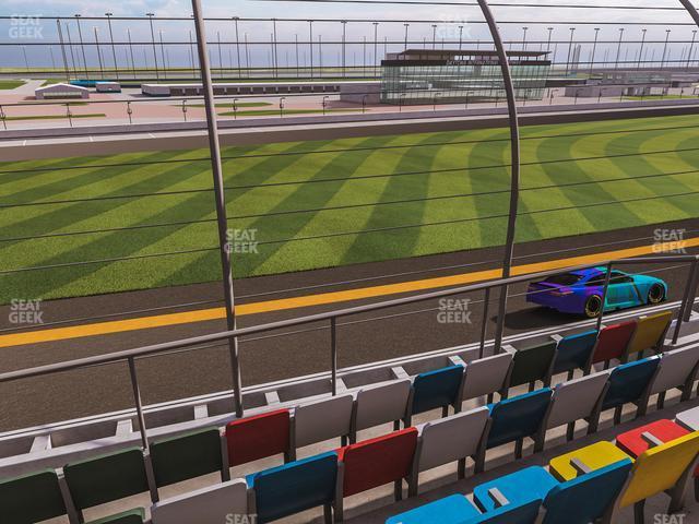 Seating view for Daytona International Speedway Section Front 140