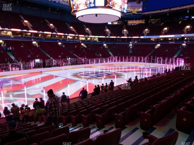 Seating view for Rogers Arena Section 108