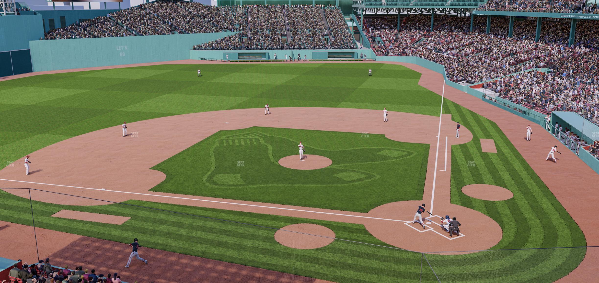 Seating view for Fenway Park Section Dell Technologies Suite L 1