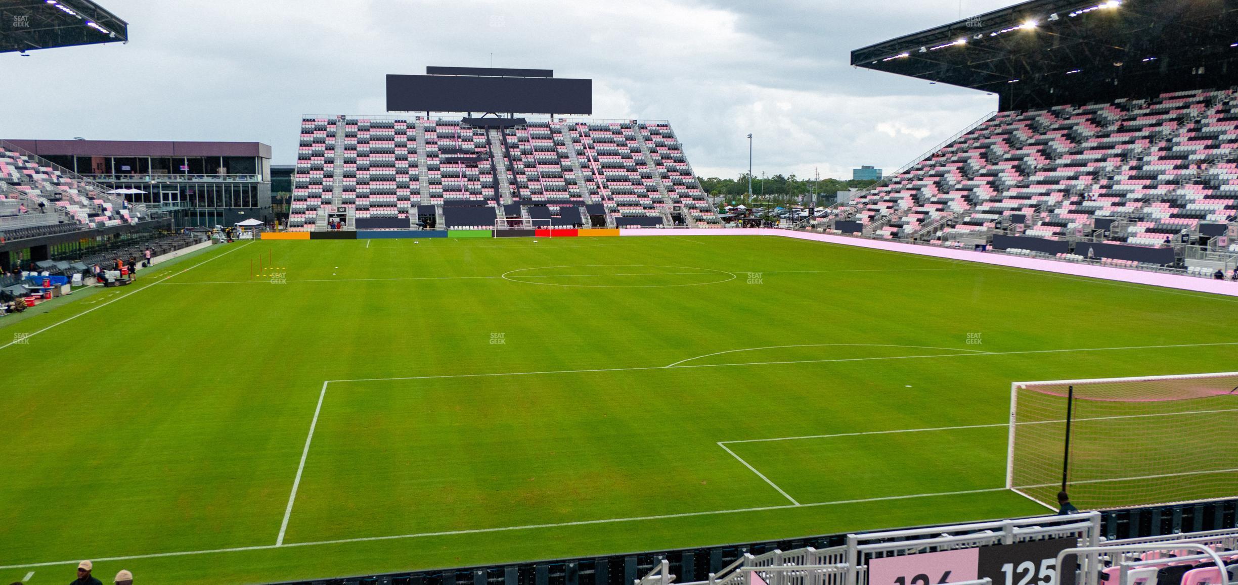 Seating view for Chase Stadium Section 126