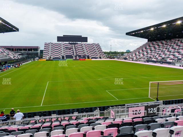 Seating view for Chase Stadium Section 126