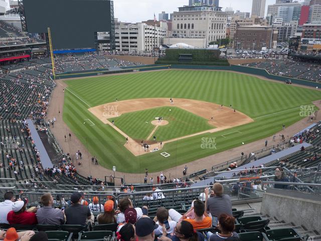 Seating view for Comerica Park Section 326