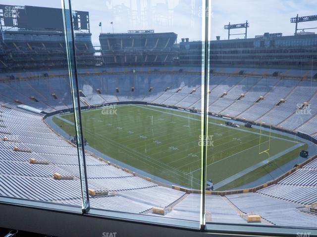 Seating view for Lambeau Field Section 692