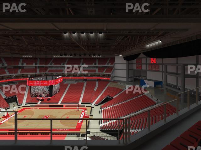 Seating view for Pinnacle Bank Arena Section 302