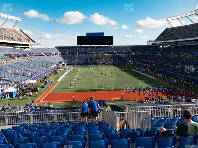 Seating view for Camping World Stadium Section Plaza 47