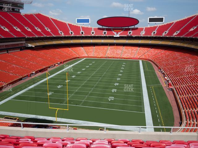 Seating view for GEHA Field at Arrowhead Stadium Section 311