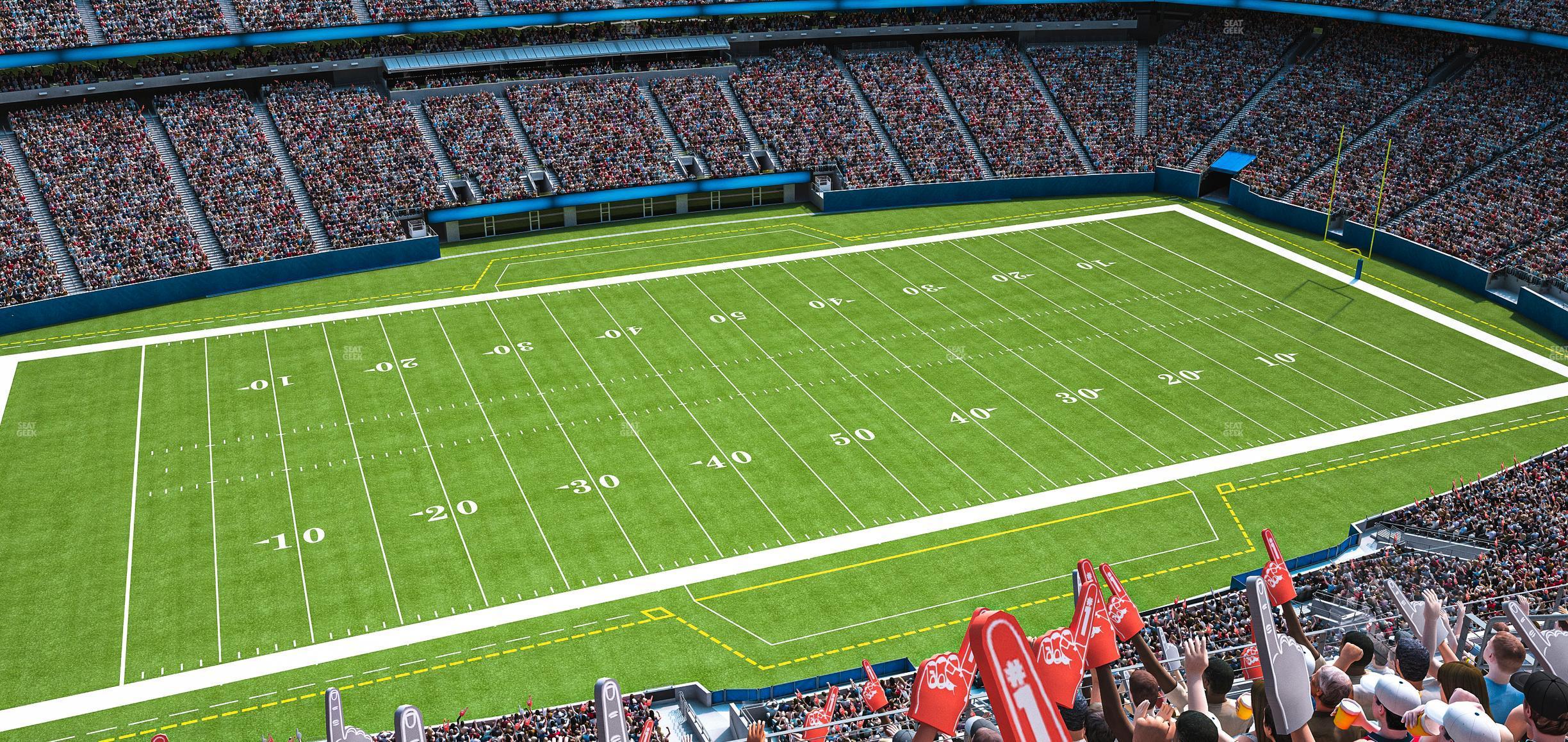 Seating view for MetLife Stadium Section 341