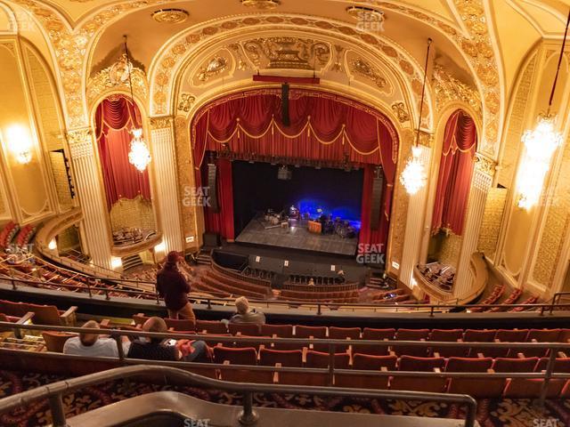 Seating view for Orpheum Theatre - Memphis Section Upper Gallery Center