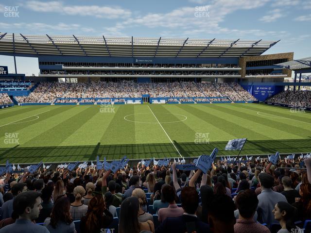 Seating view for Children's Mercy Park Section 129