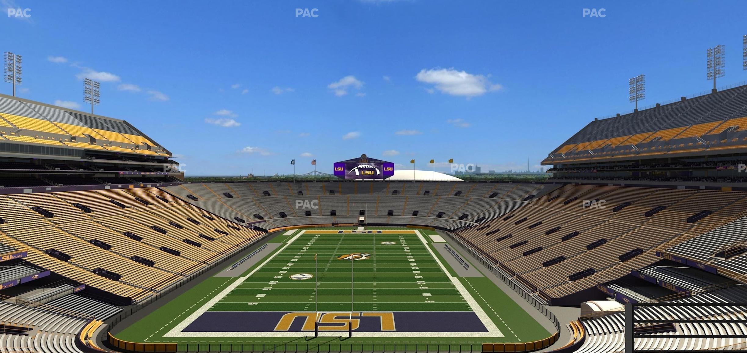 Seating view for Tiger Stadium Section Suite 152