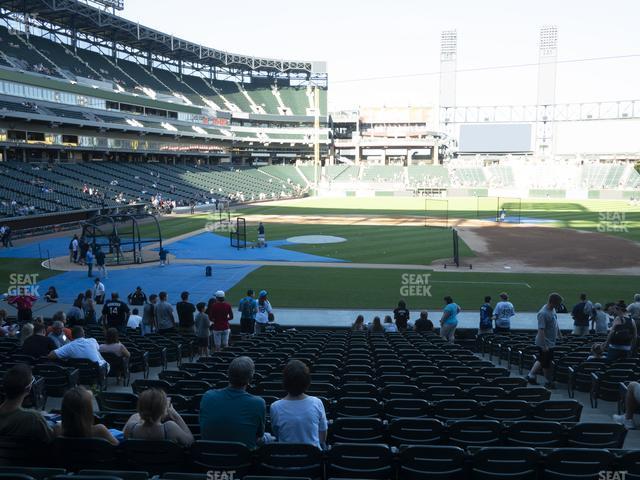 Seating view for Guaranteed Rate Field Section 125