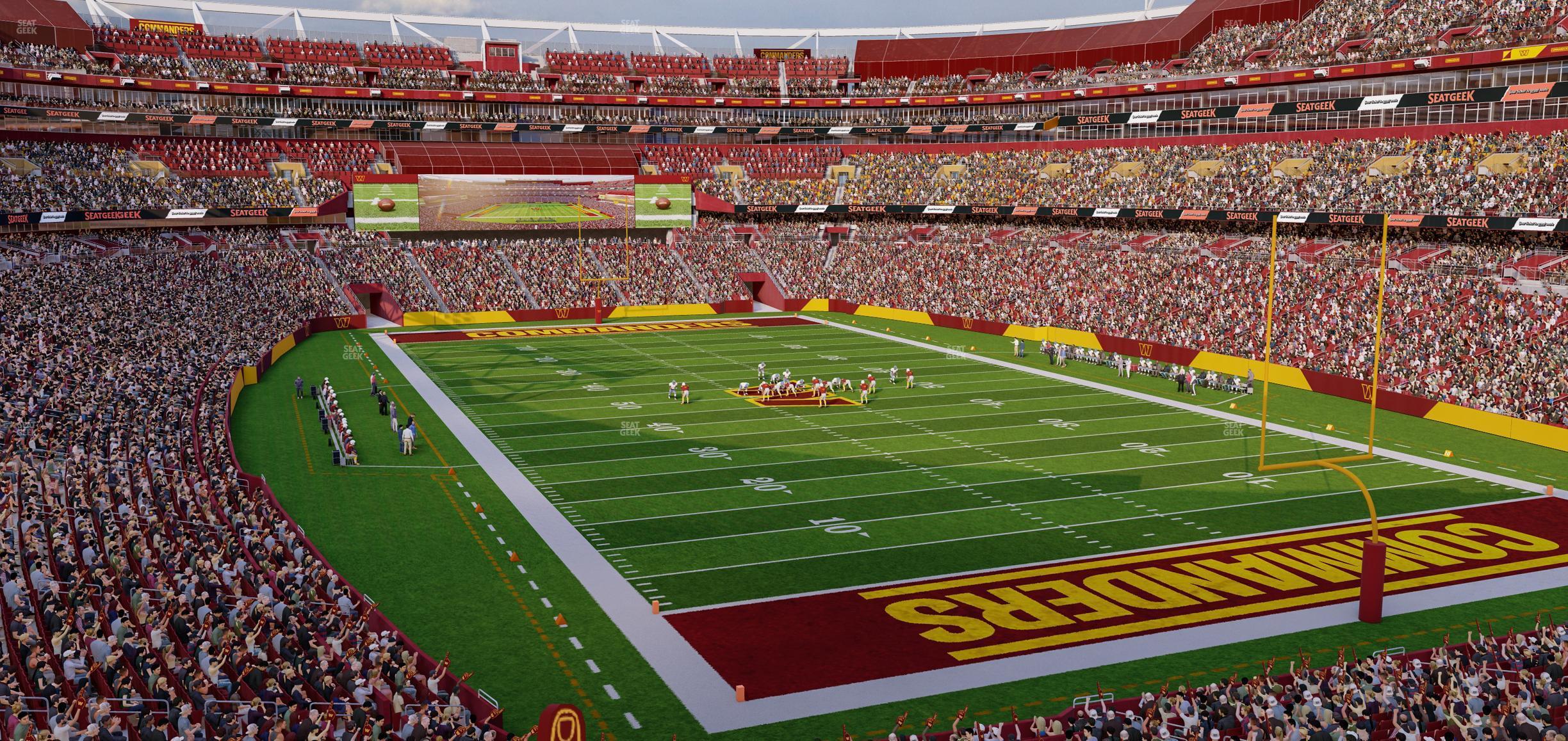 Seating view for Northwest Stadium Section 335