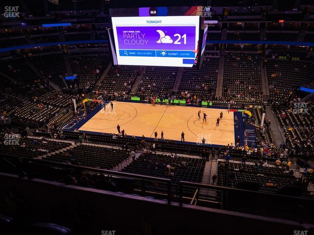 Seating view for Ball Arena Section 340