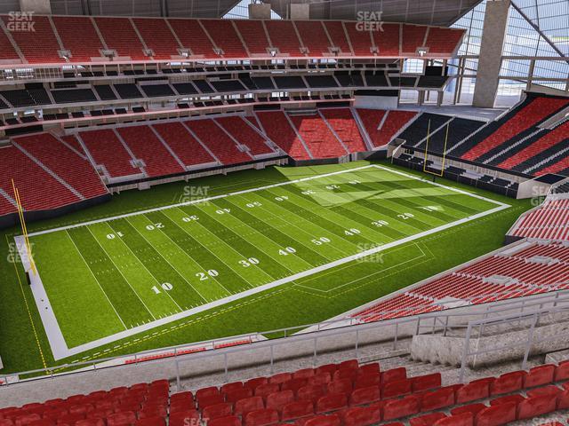 Seating view for Mercedes-Benz Stadium Section 316